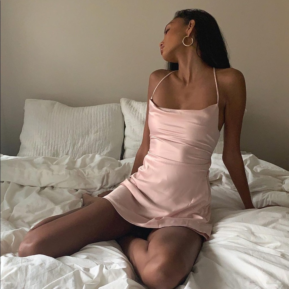 Princess Polly pink mini dress